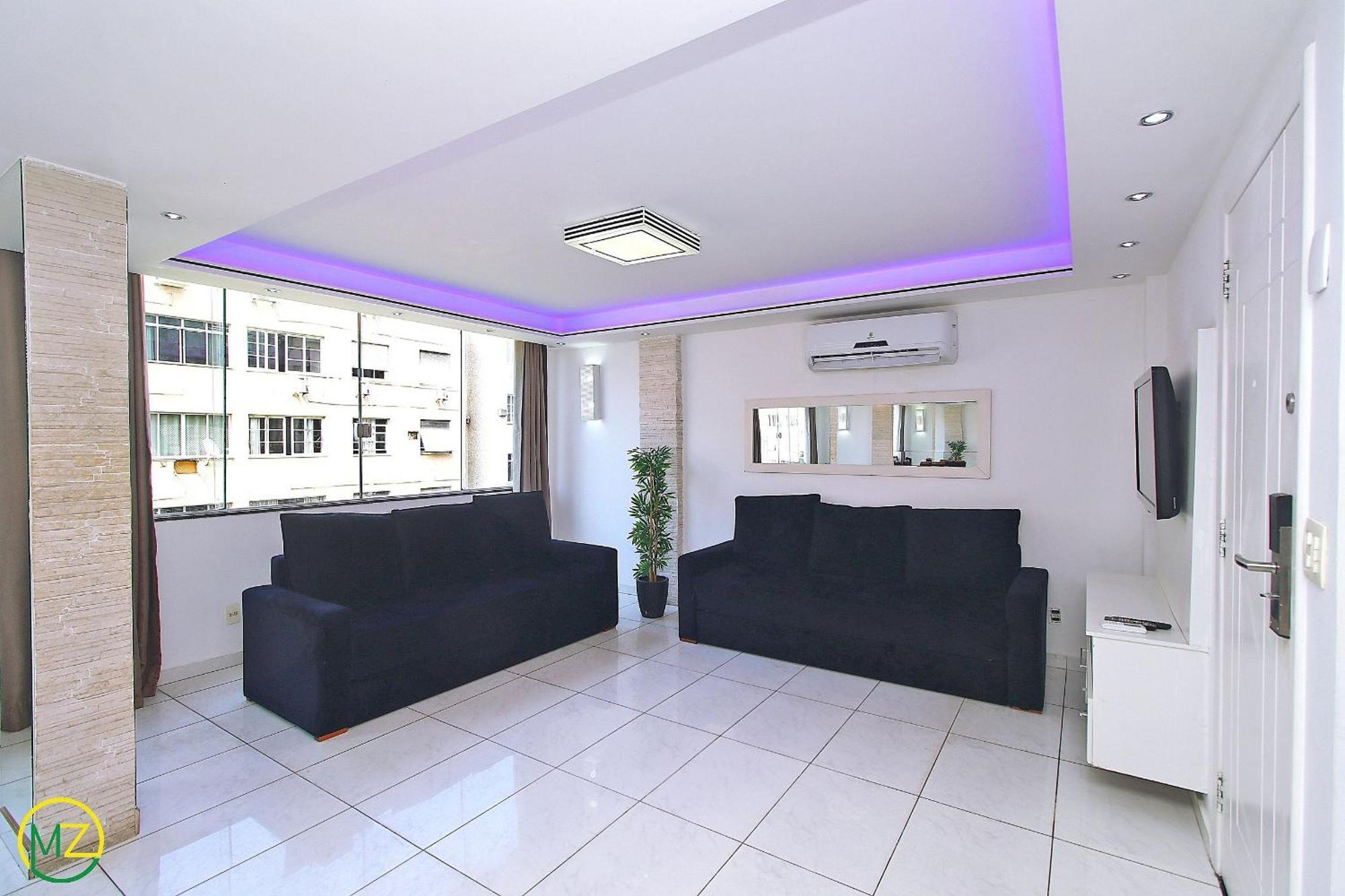 Moderno Apto 3 P/ 8 Pessoas Em Copacabana Apartamento Rio de Janeiro