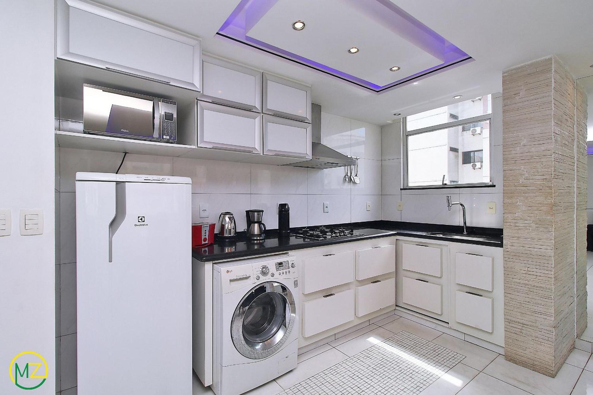 Appartement Moderno Apto 3 P/ 8 Pessoas Em Copacabana *