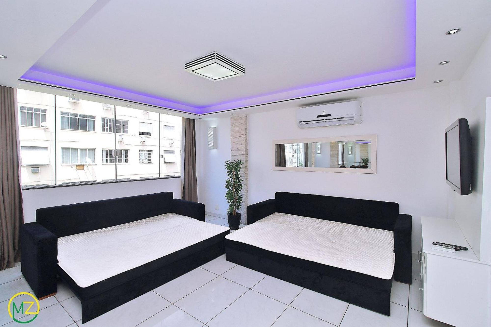 Appartement Moderno Apto 3 P/ 8 Pessoas Em Copacabana